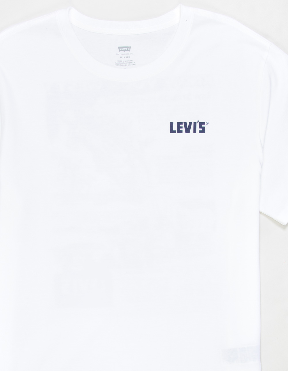 LEVI'S Know Your West Mens Relaxed Tee - WHITE