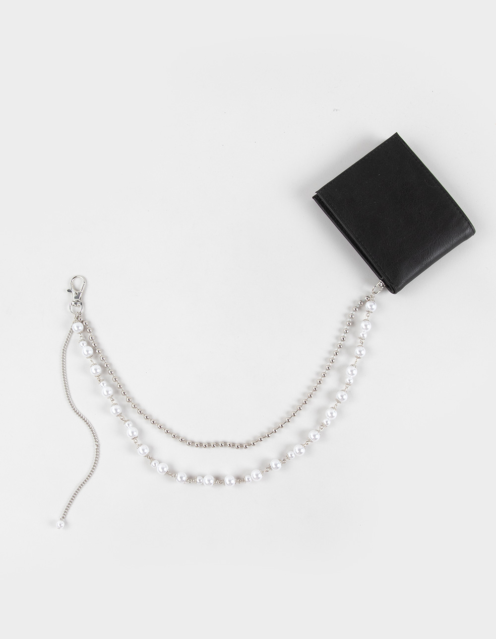FULL TILT Pearl Wallet Chain - SILVER