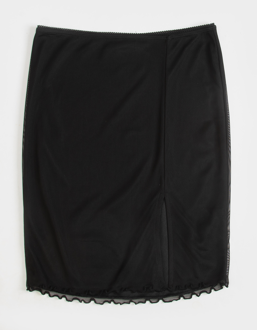 RSQ Girls Mesh Solid Midi Skirt - BLACK | Tillys