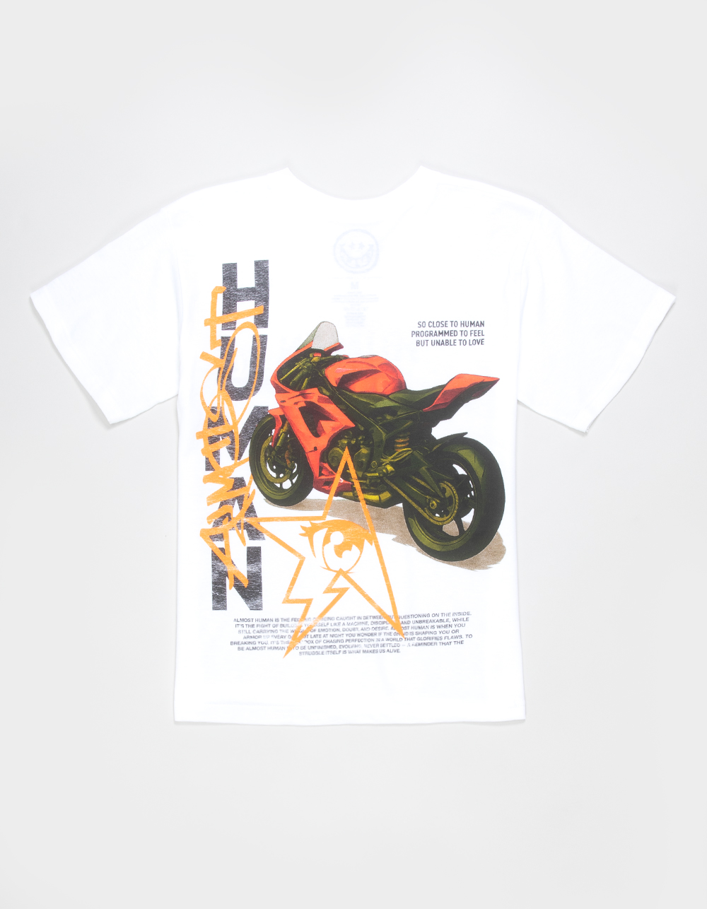 ALMOST HUMAN Paradox Perfection Boys Tee - WHITE