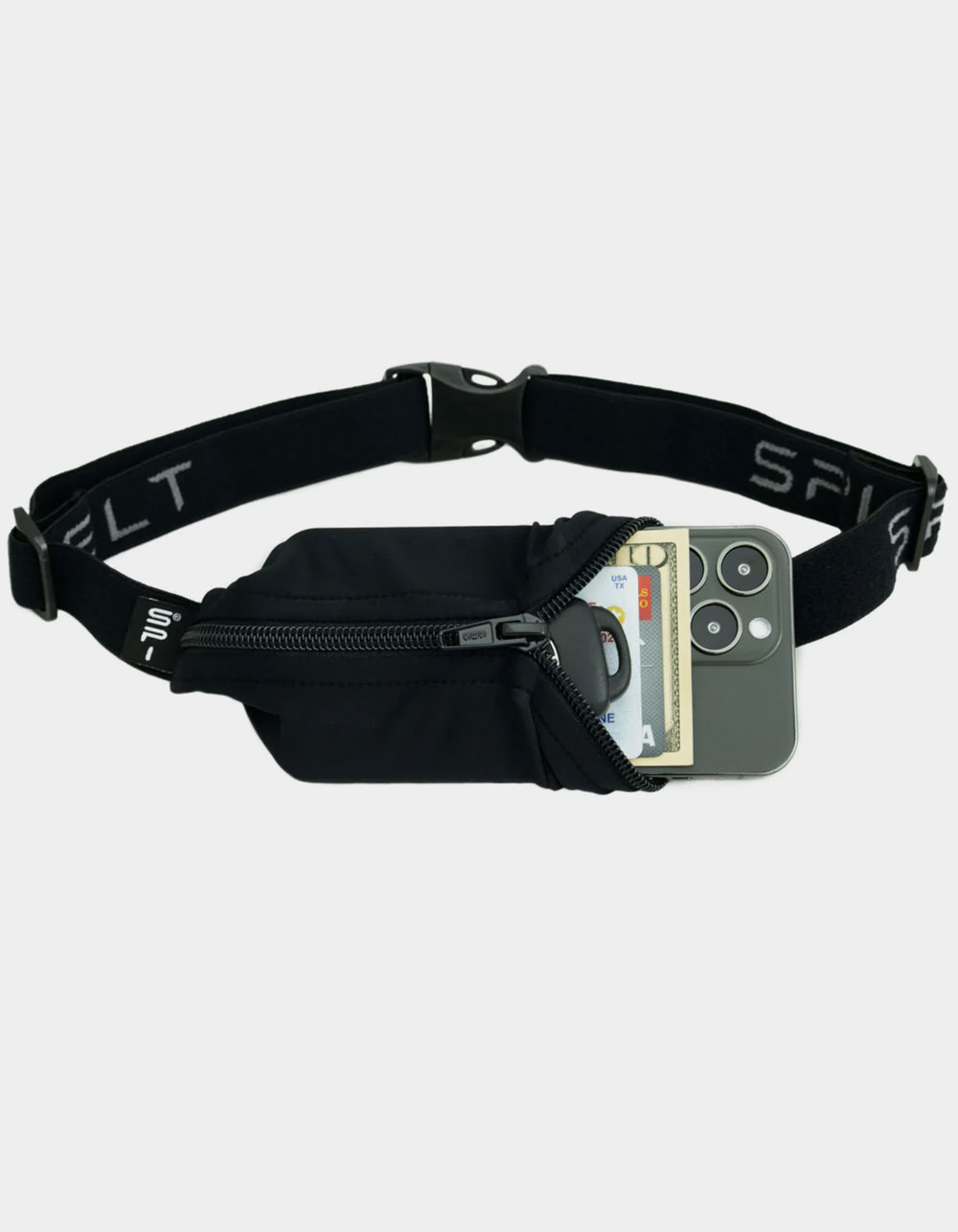The SPIbelt Black Running Belt BLACK Tillys