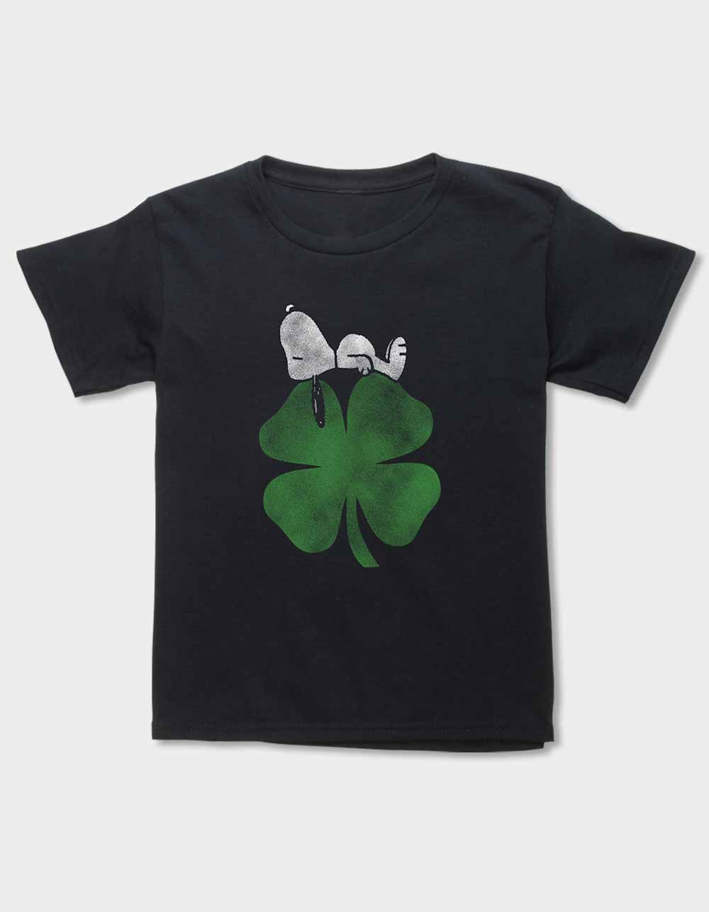 PEANUTS Four Leaf Clover Snoopy Unisex Kids Tee
