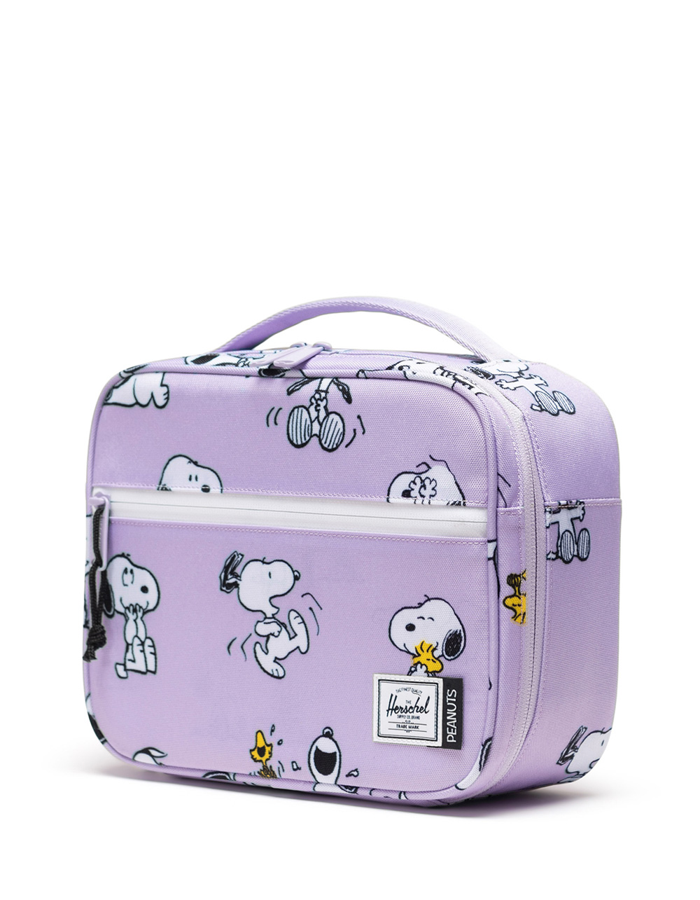 HERSCHEL SUPPLY CO. x Peanuts Snoopy And Woodstock Pop Quiz Lunch Box - PURPLE COMBO