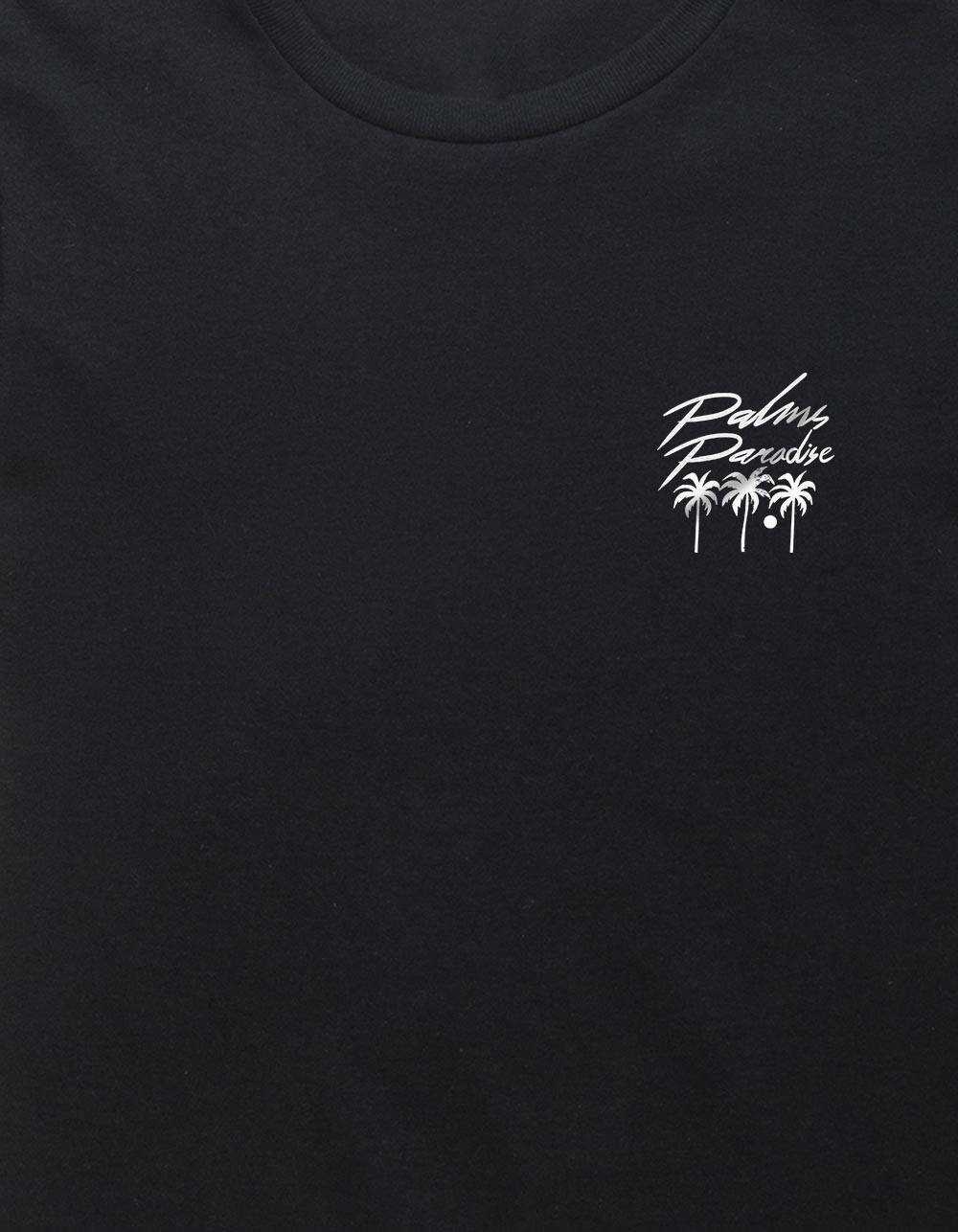 PARADISE Palms Unisex Kids Tee - BLACK