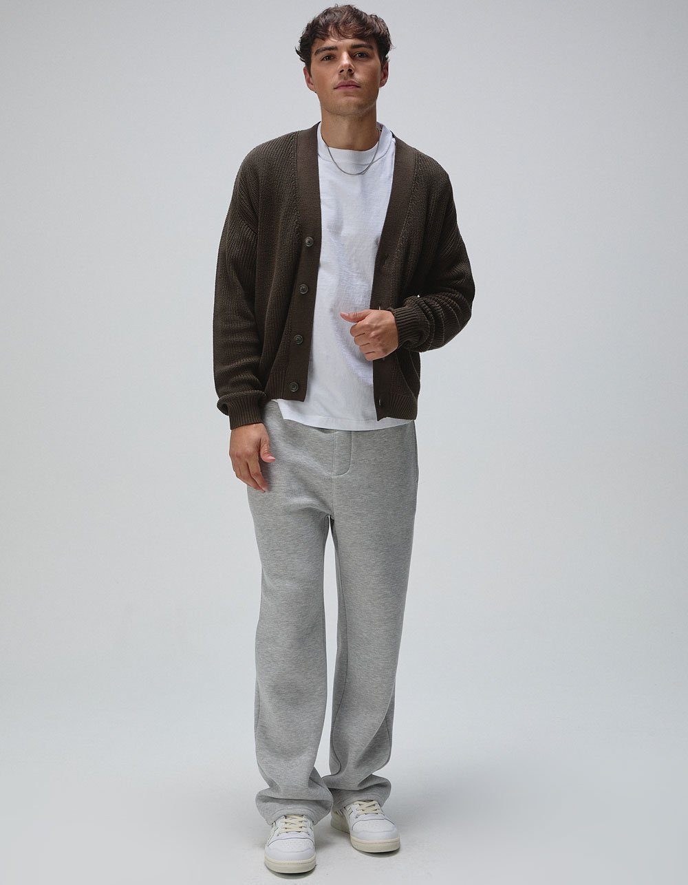 RSQ Mens Cardigan - OLIVE