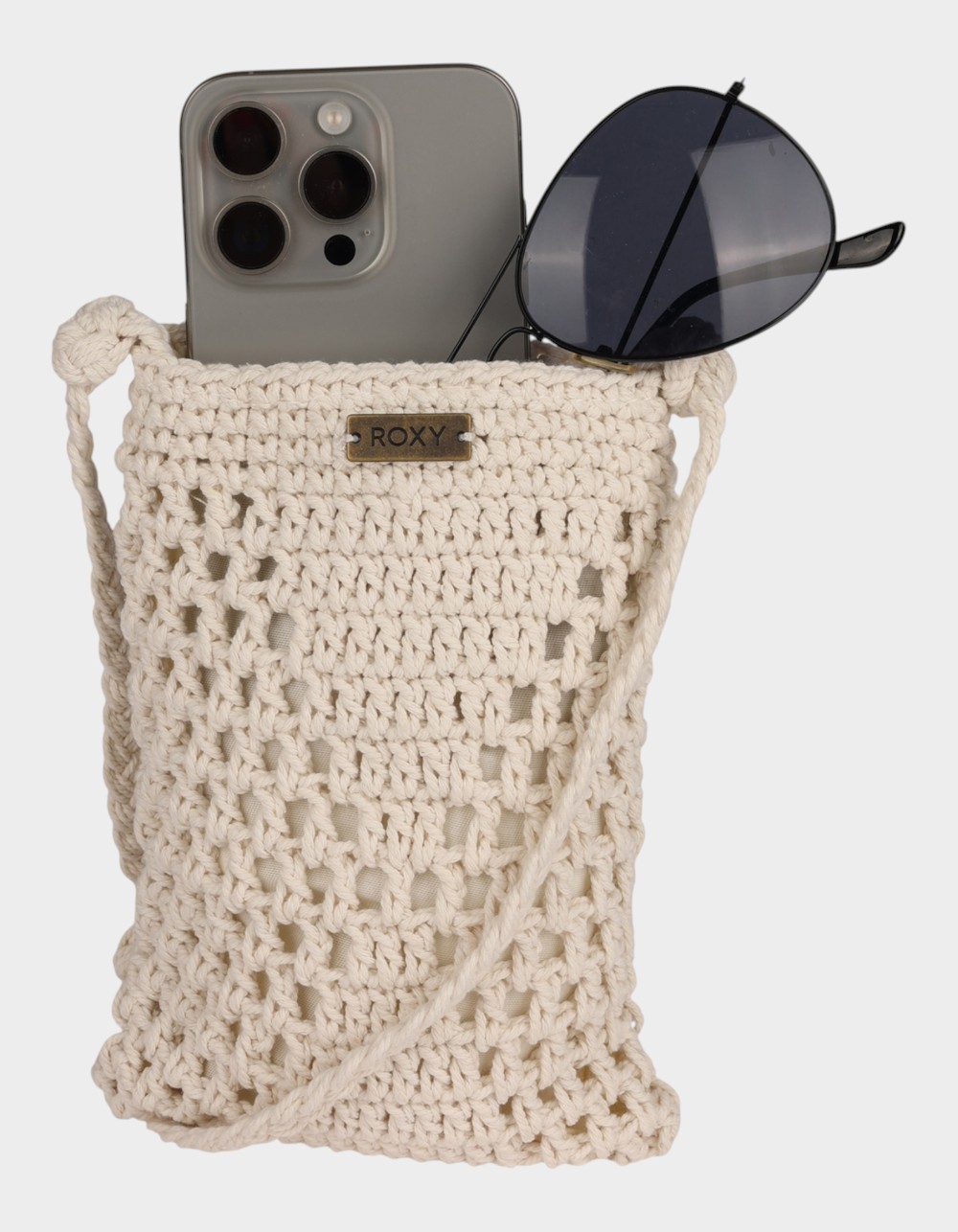 ROXY Chips And Guacamole Phone Bag - CREAM