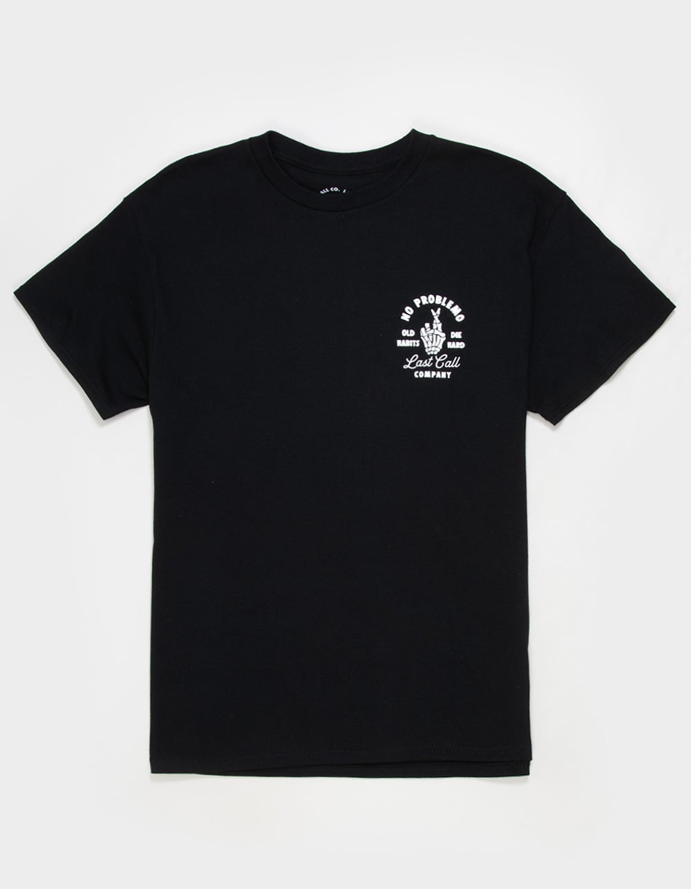 LAST CALL CO. No Problemo Mens Tee - BLACK