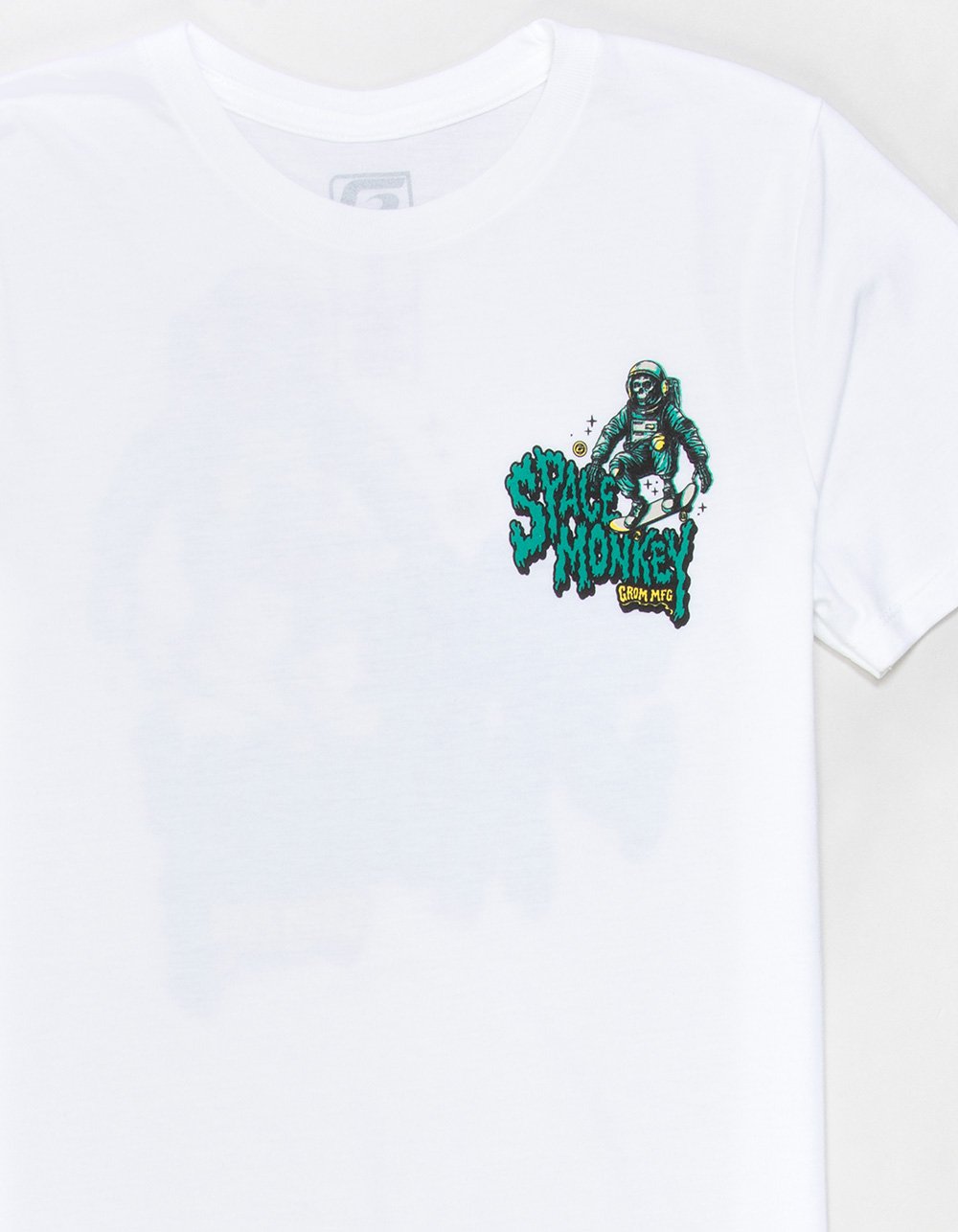 GROM Monkey Trick Boys Tee - WHITE