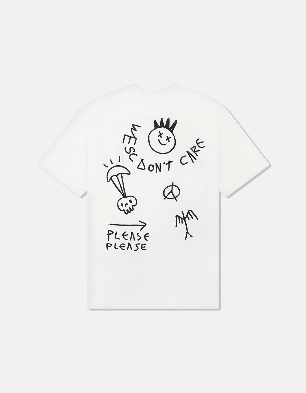 WeSC Mason Care Mens Tee - WHITE