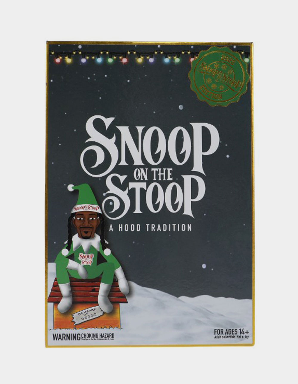 SNOOP DOGG Snoop On The Stoop 12" Plush - GREEN