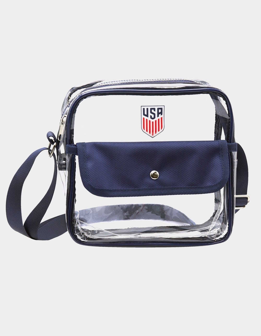 U.S. SOCCER Clear Stadium Bag - CLEAR