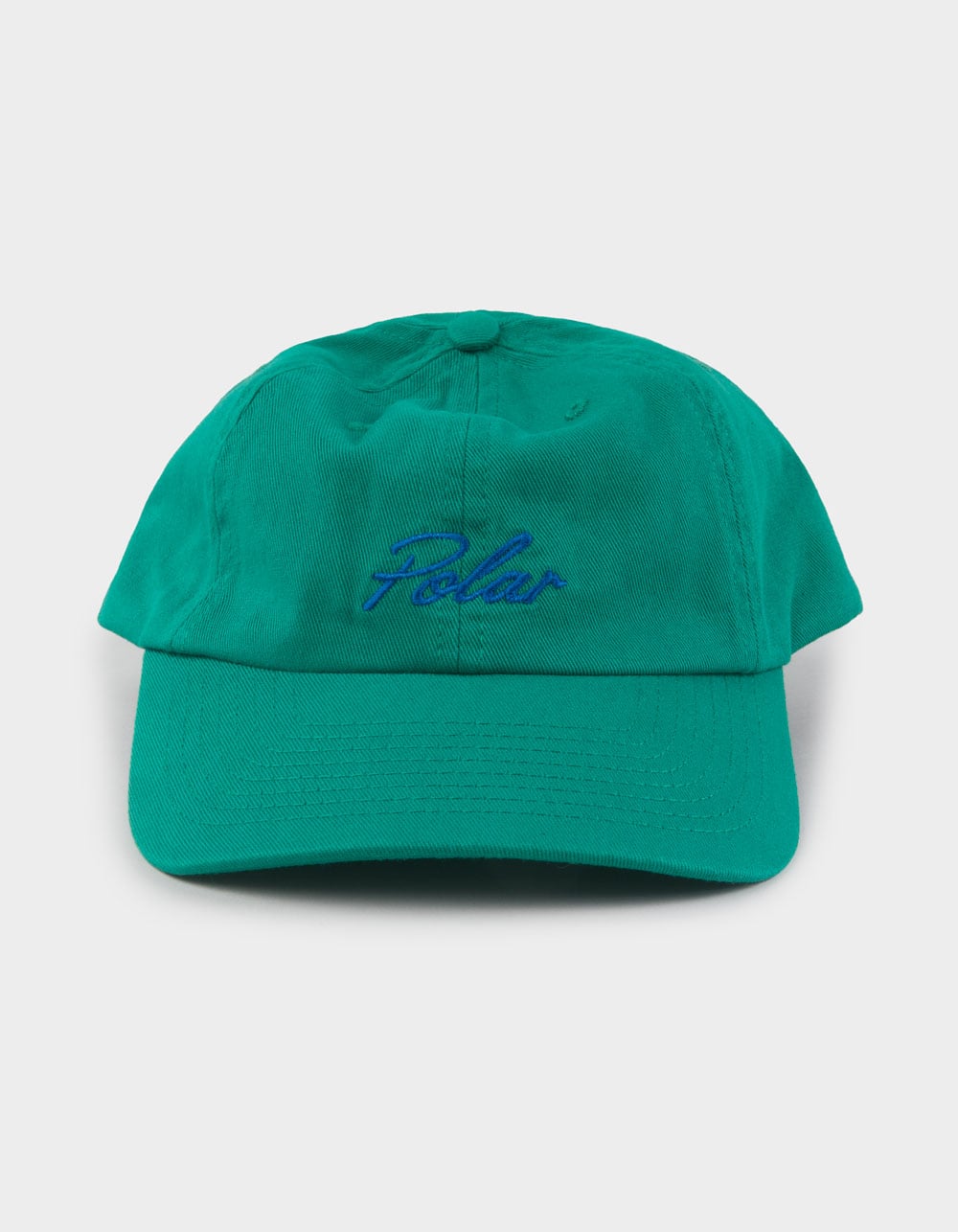 POLAR SKATE CO. Varsity Logo Strapback Hat - EMERALD