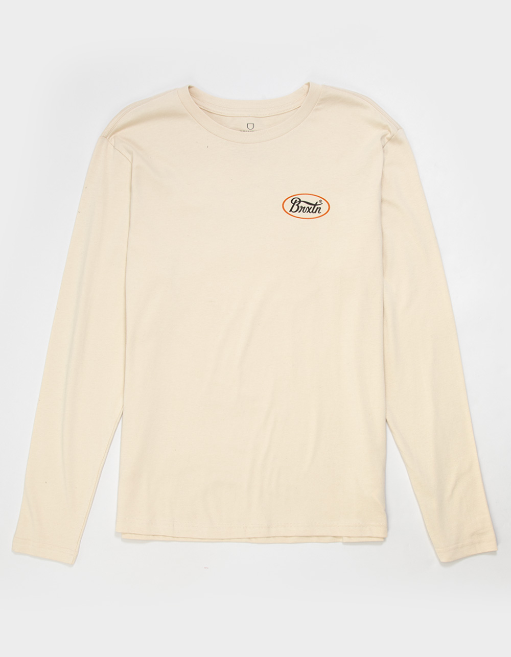 BRIXTON Parsons Mens Long Sleeve Tee - CREAM