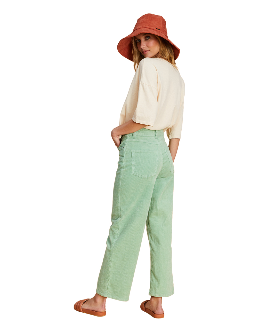 BILLABONG x Salty Blonde Chill Out Womens High Rise Corduroy Pants