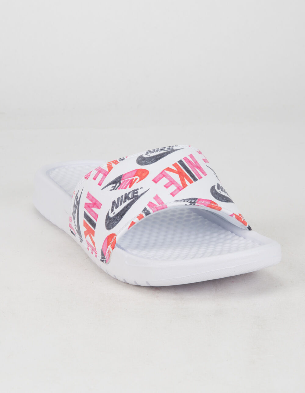 women's nike benassi jdi print slide sandals