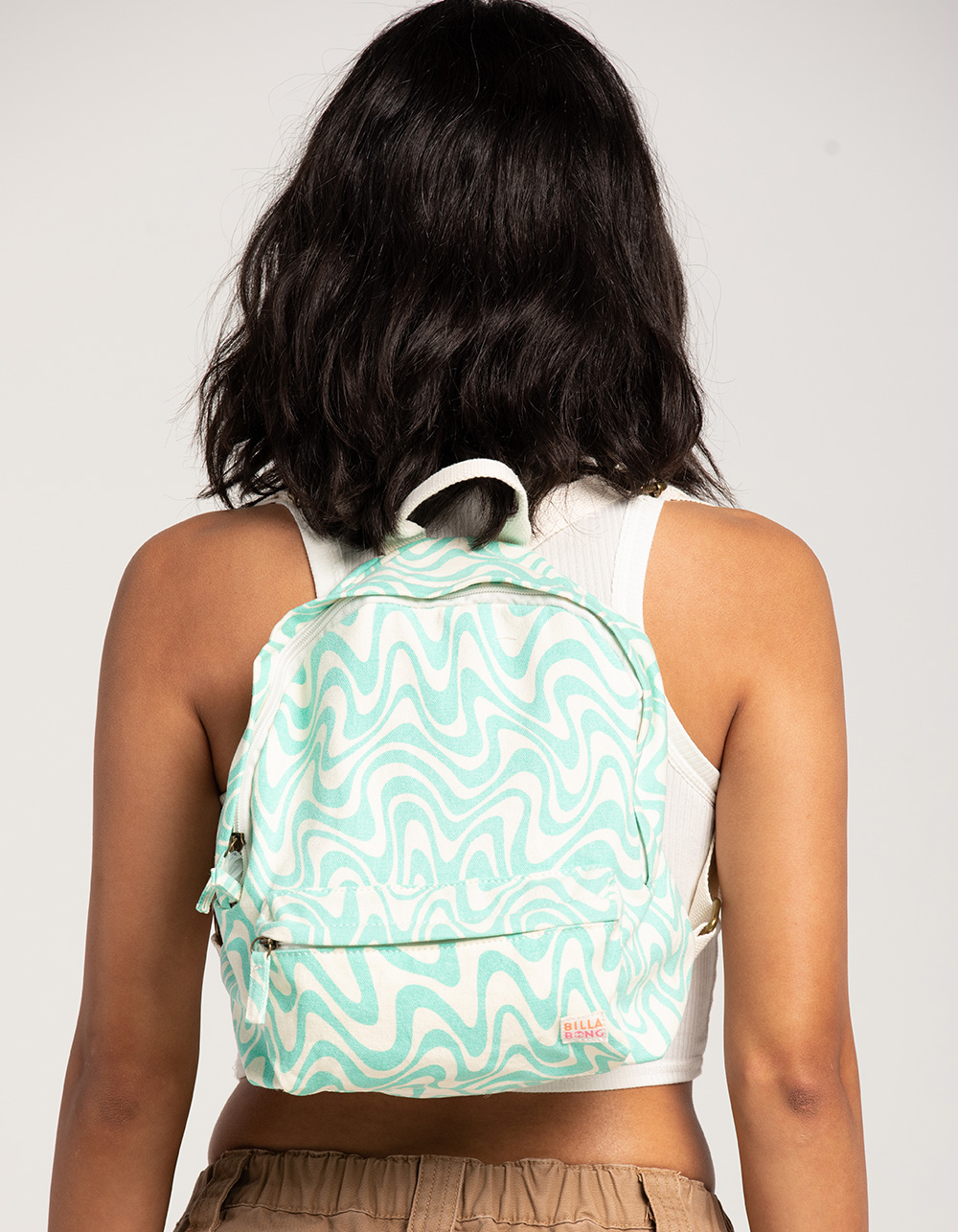 BILLABONG Mini Mama Canvas Backpack BABY BLUE Tillys