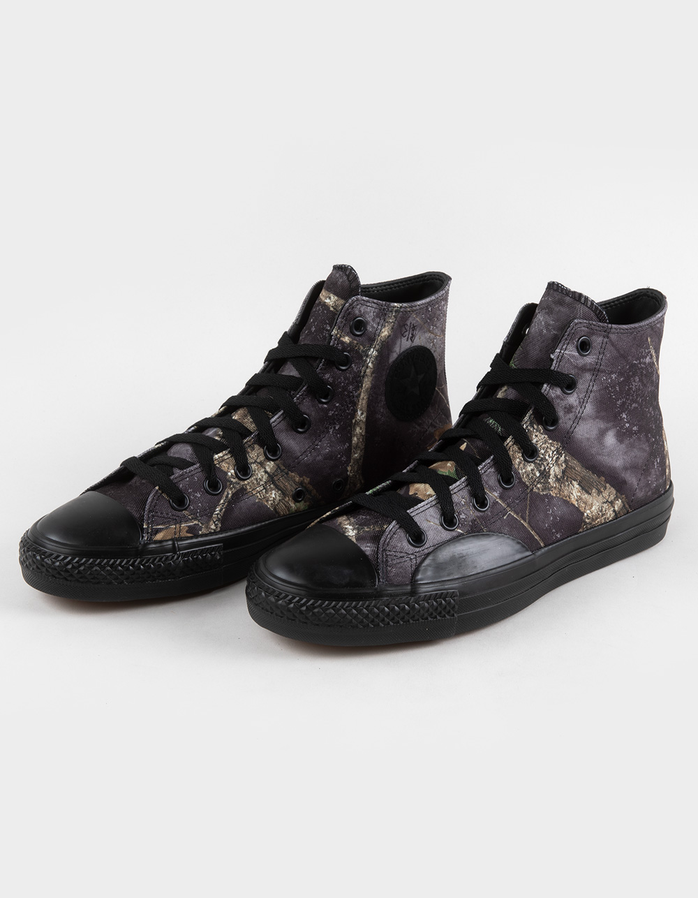 CONVERSE CONS CTAS Pro Hi Mens High Top Shoes - CAMO BLACK