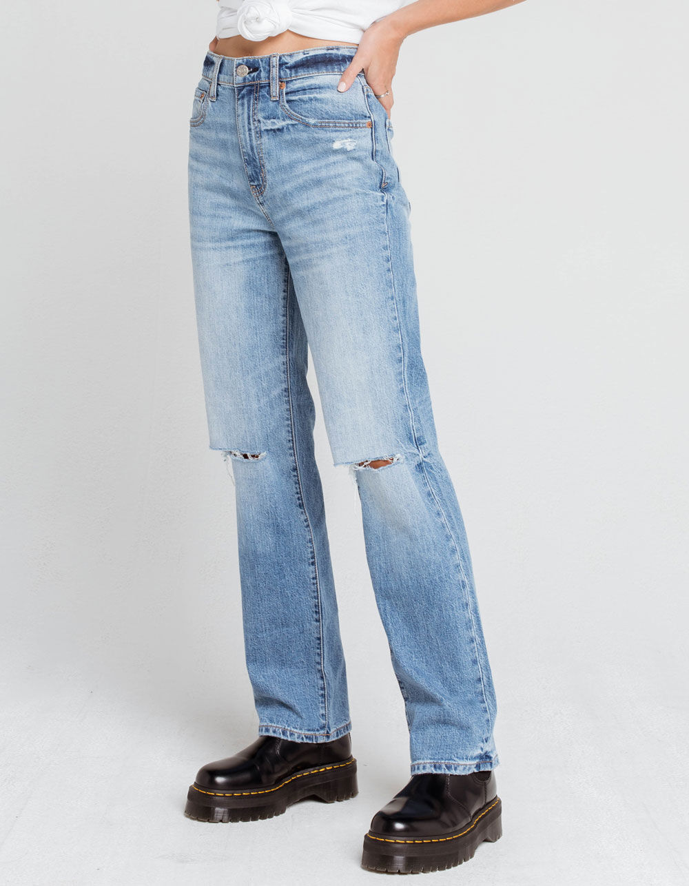 DAZE Sundaze Womens High Rise Dad Jeans - VINTAGE WASH | Tillys