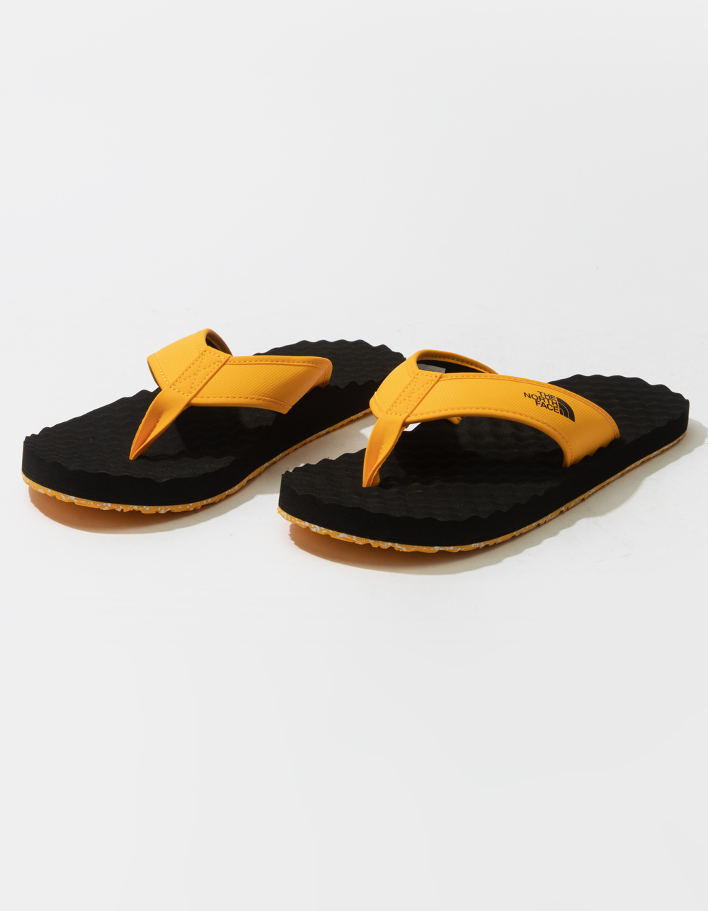 THE NORTH FACE Base Camp II Mens Flip Flop Sandals - BLK/YELLOW | Tillys