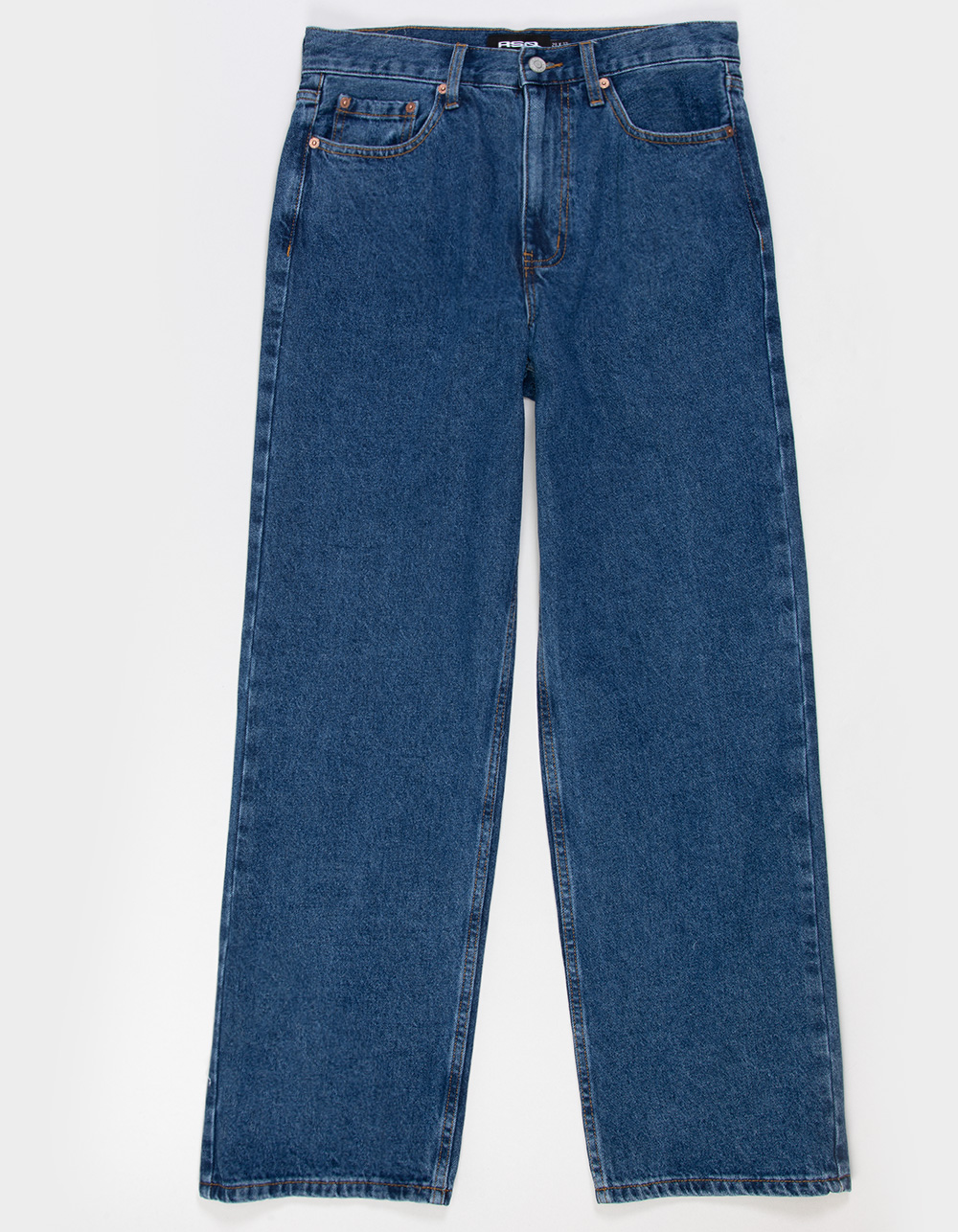 RSQ Mens Baggy Jeans - MEDIUM INDIGO