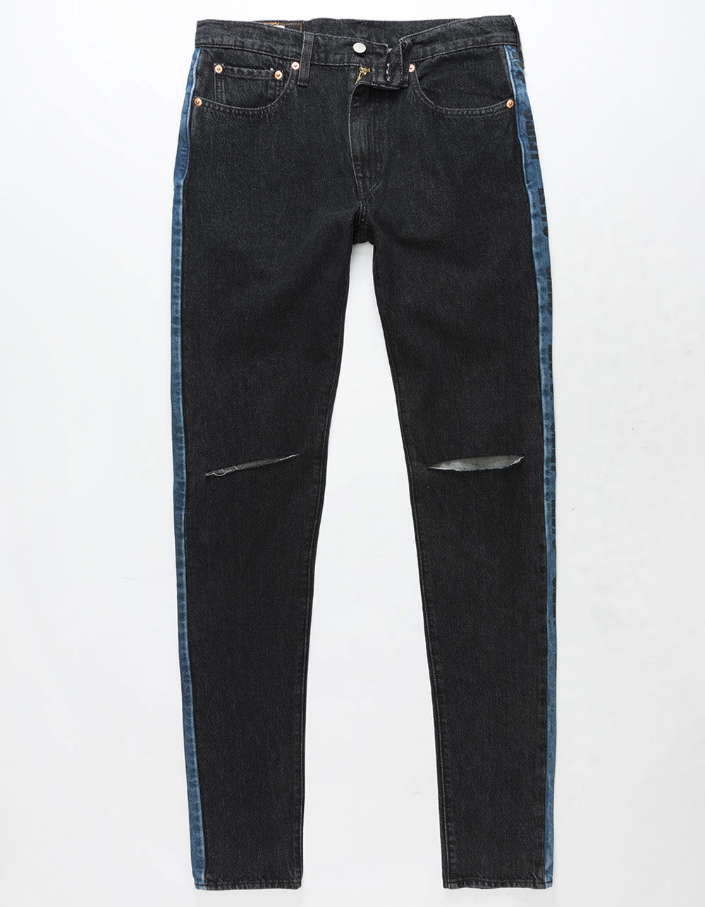 LEVI'S Lo-ball Stack Stripe Mens Ripped Jeans - DESTRUCTIVE | Tillys