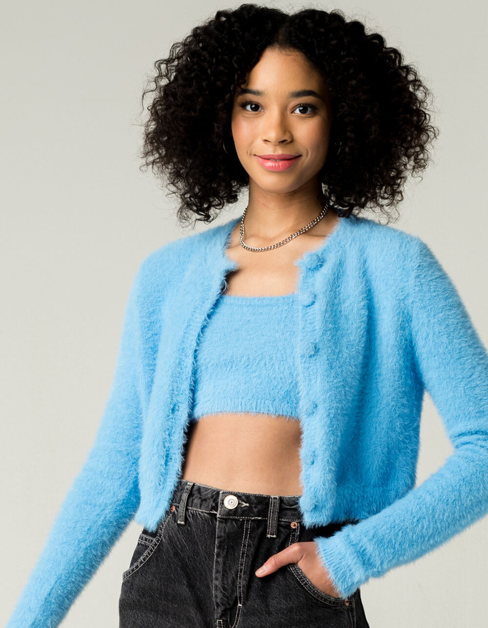 CHARLIE HOLIDAY Lenny Womens Cardigan 