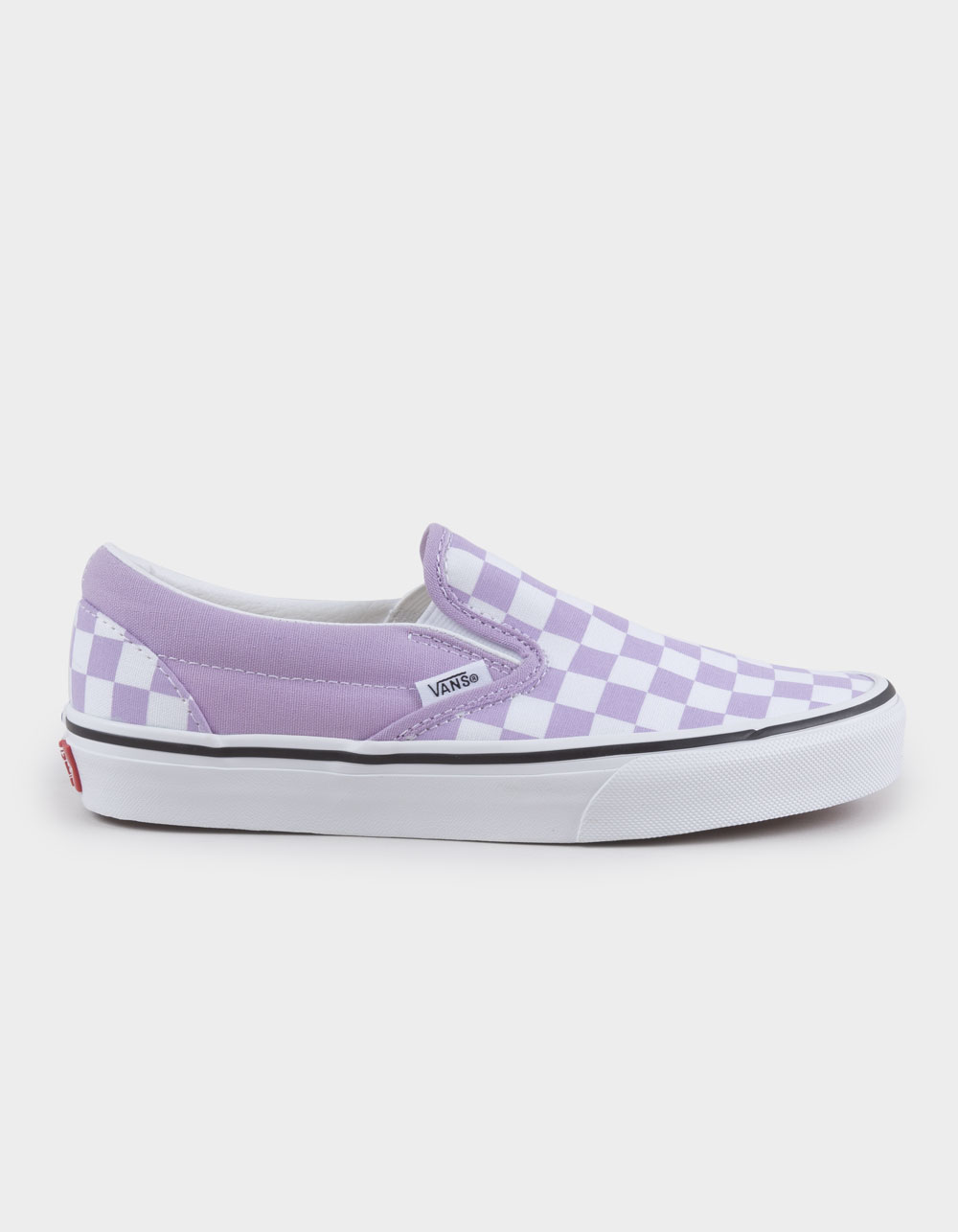 VANS Classic Slip-On Checkerboard Kids Shoes - ORCHID