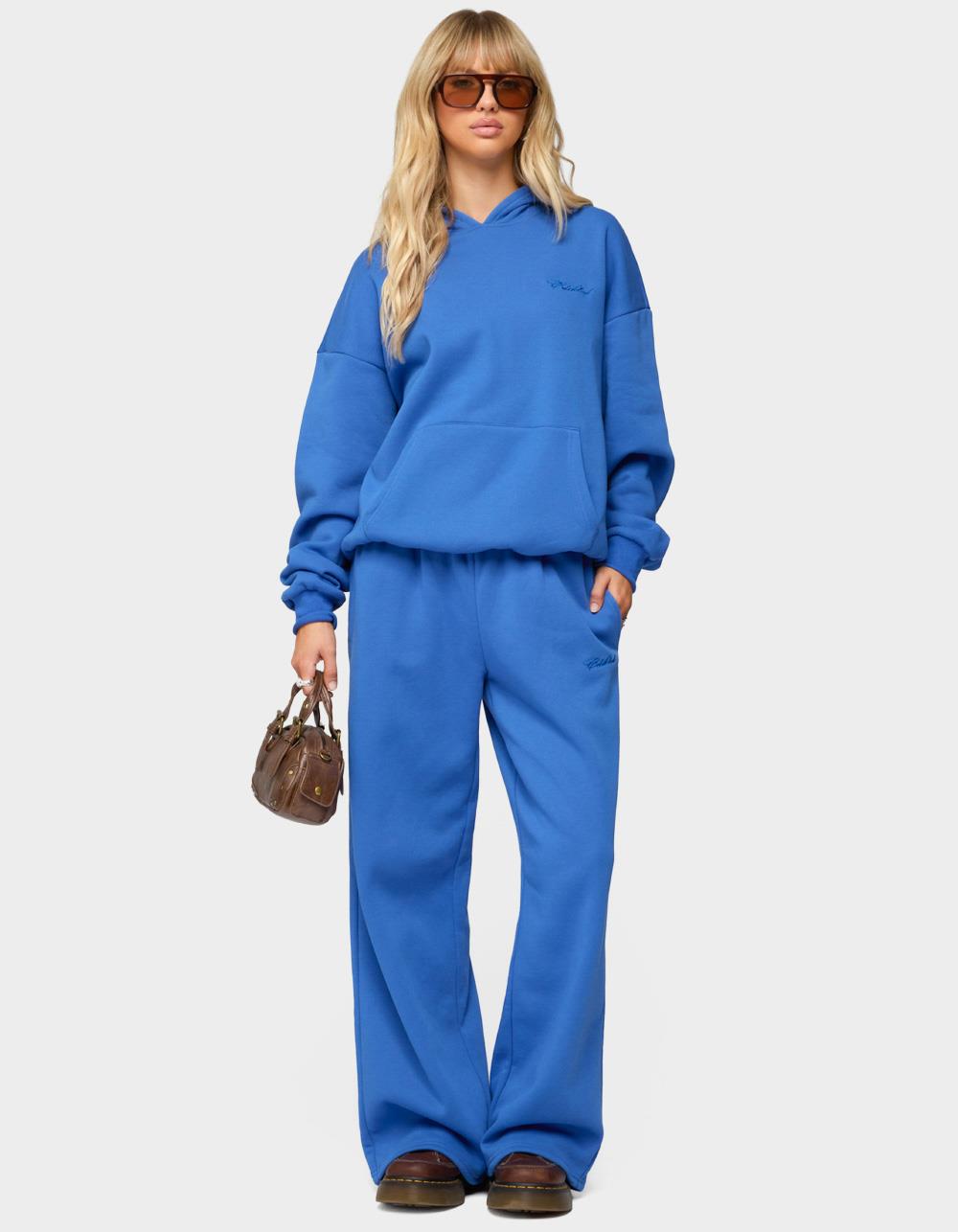 Edikted Basic Girl Wide Leg Sweatpants