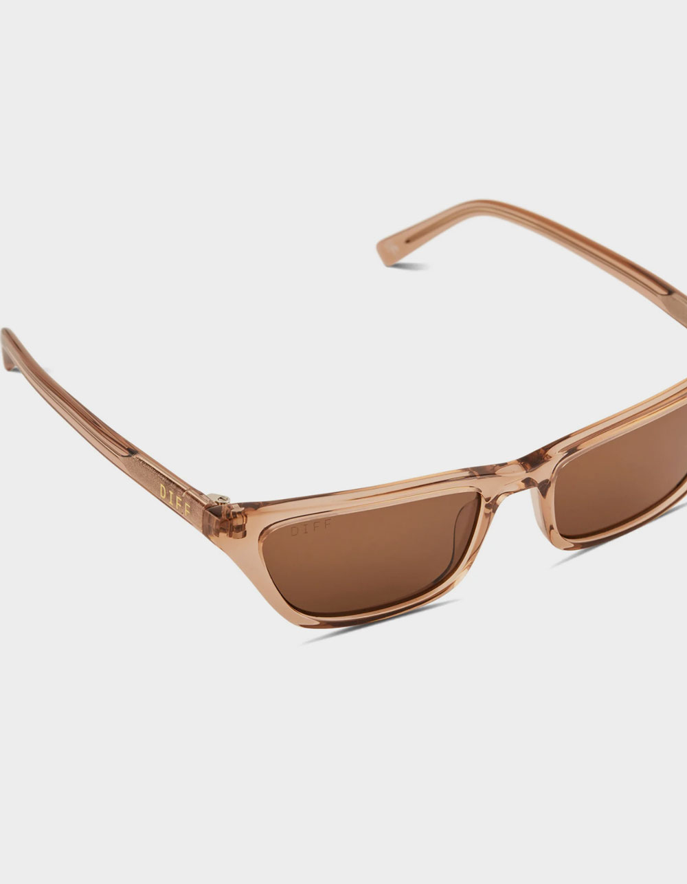 DIFF EYEWEAR Tori Kelly Futuristic Lover Champagne Sunglasses