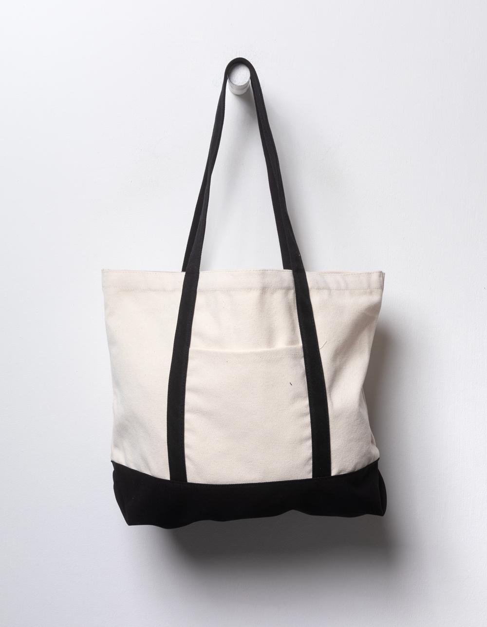 Canvas Tote Bag - BLACK COMBO
