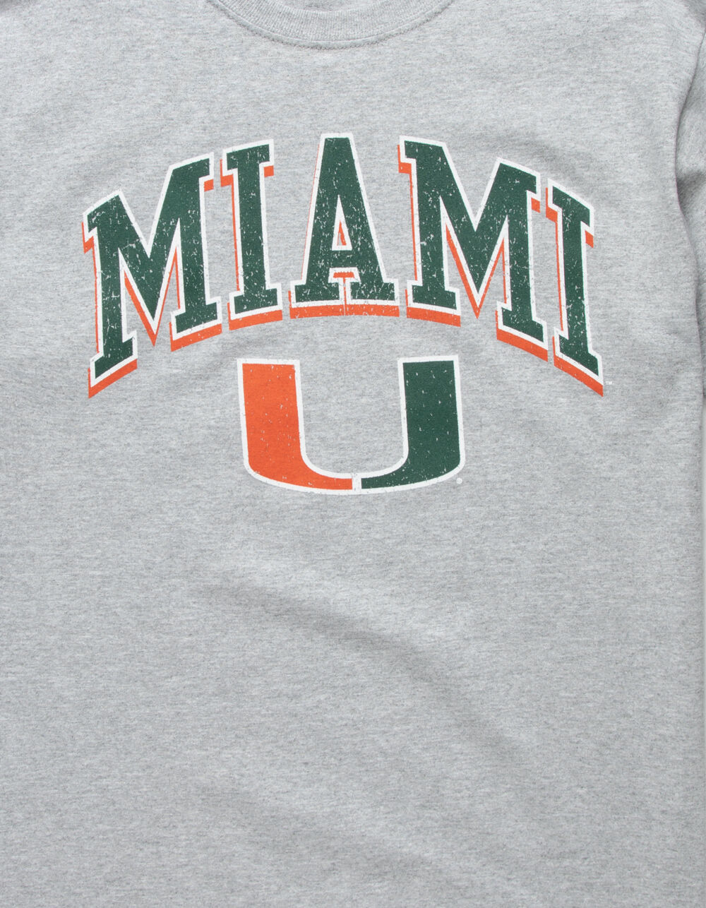 CHAMPION University Of Miami Heather Mens T-Shirt - HEATHER | Tillys