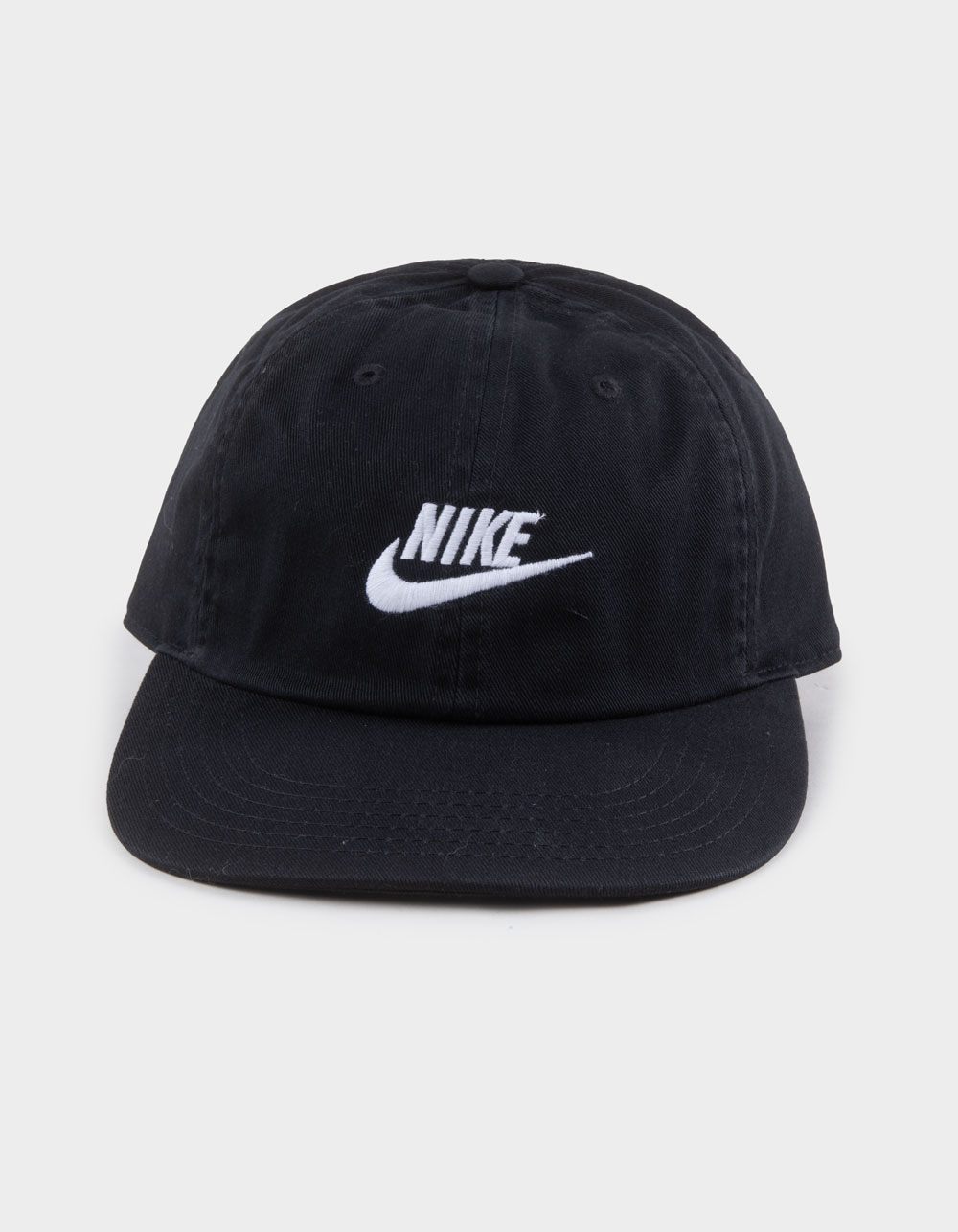 NIKE Club Futura Kids Strapback Hat - BLACK