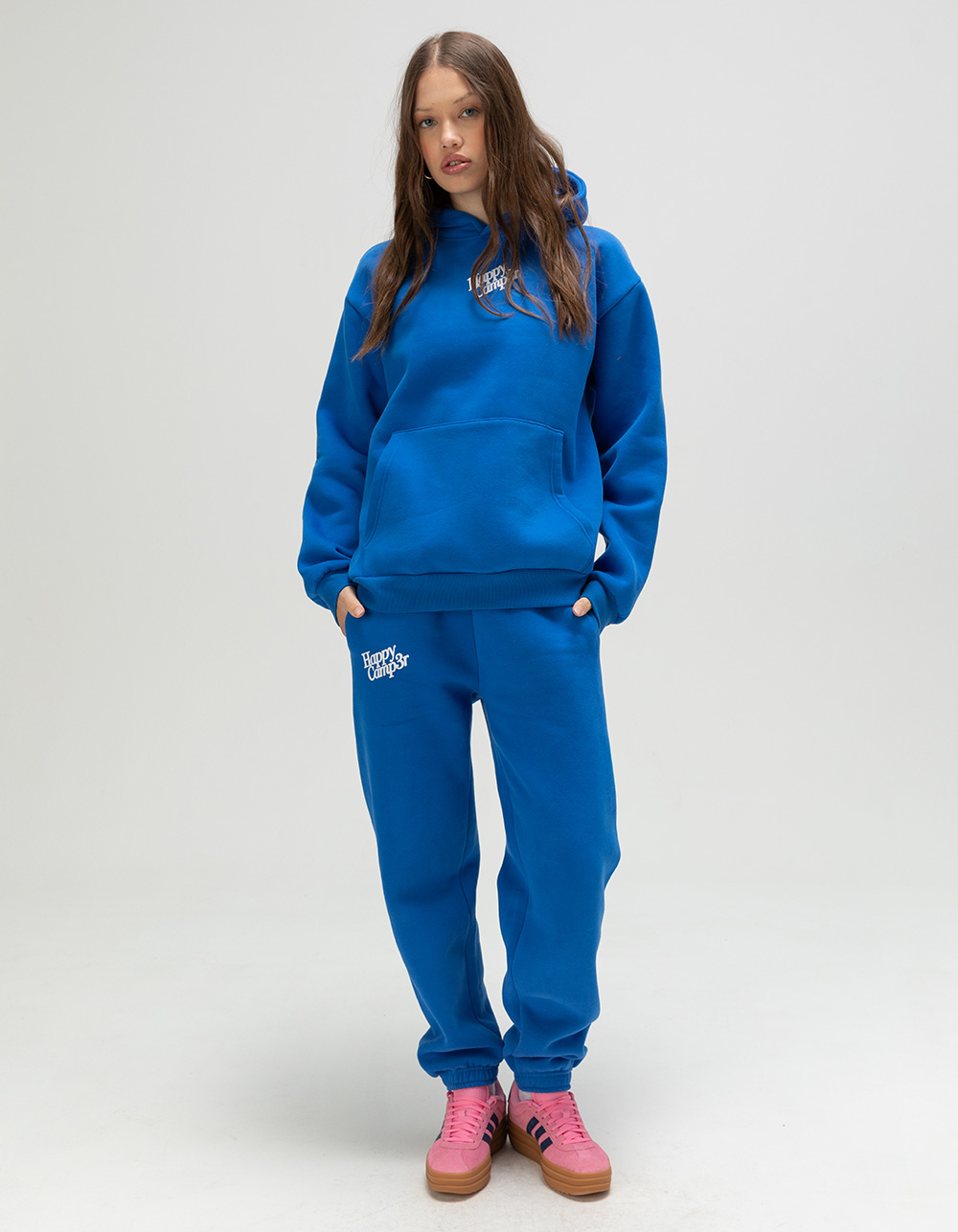HAPPY CAMP3R Puff Series Womens Sweatpants - ROYAL