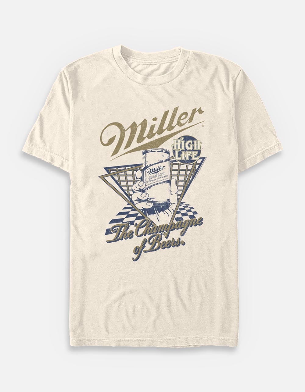 MILLER HIGH LIFE Champion Of Beers Unisex Tee - NATURAL