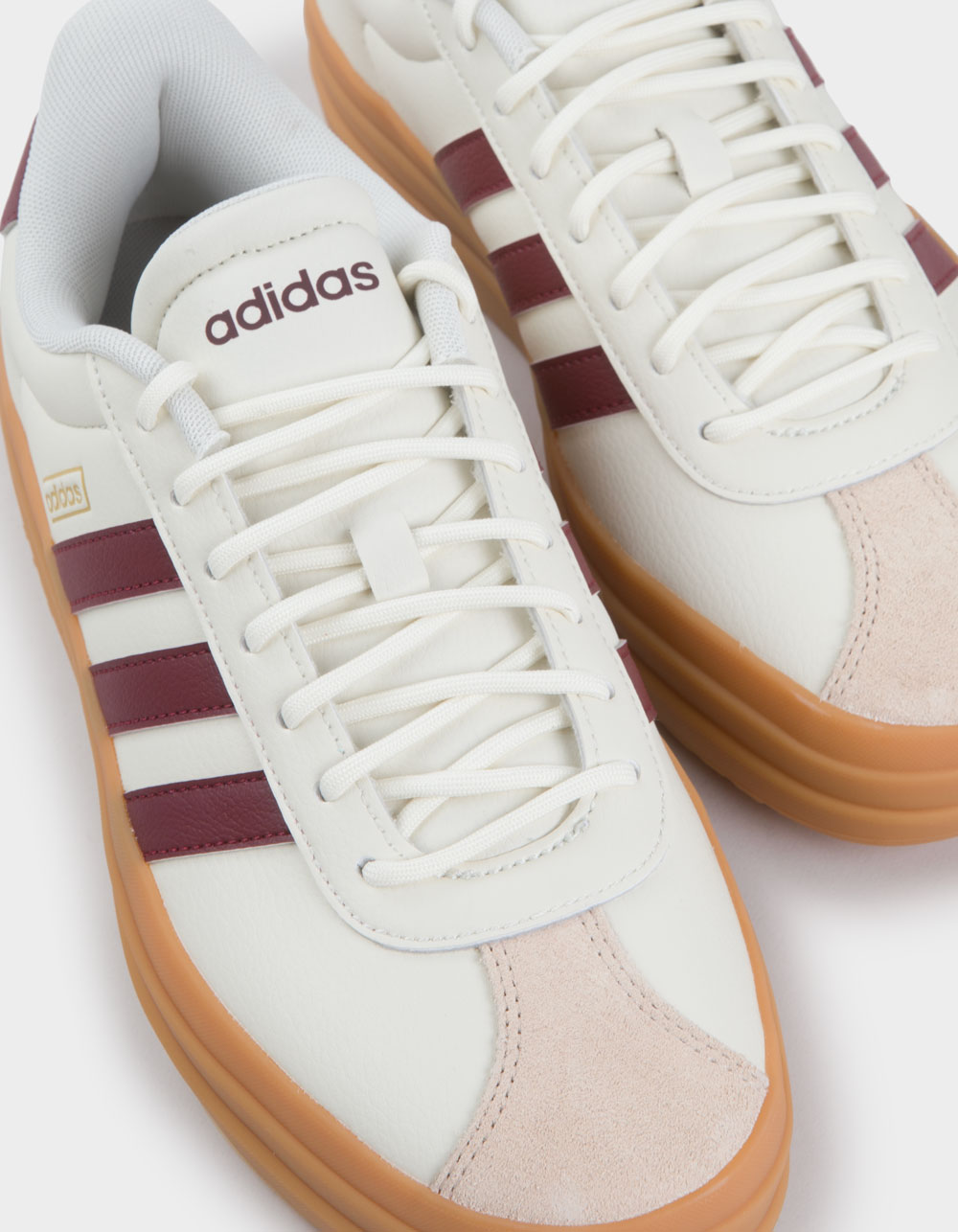 ADIDAS VL Court Bold Womens Platform Shoes - OFF WHITE