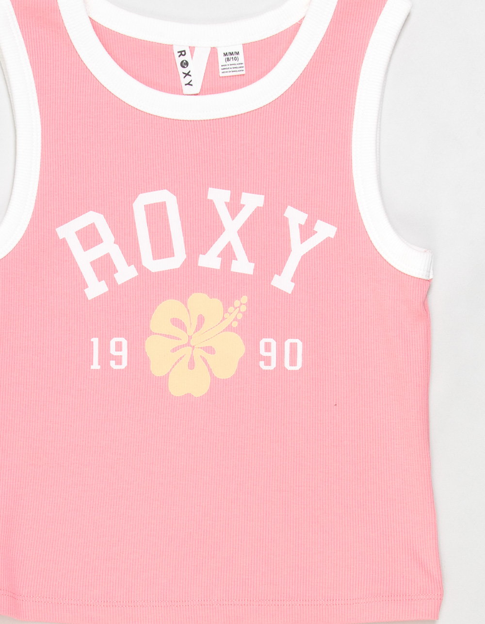 ROXY Collegiate Arch Girls Tank Top - CORAL
