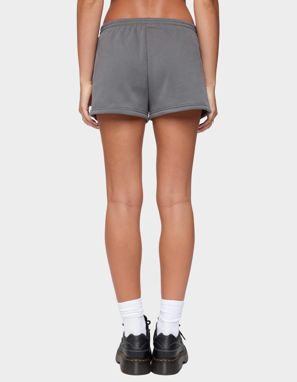 EDIKTED Soho 76 Sweat Shorts - GRAY