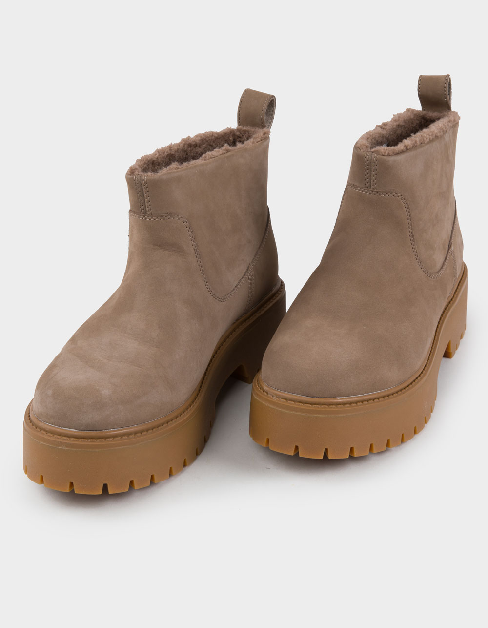 TIMBERLAND Stone Street Mid Warm Lined Womens Boots - TAUPE