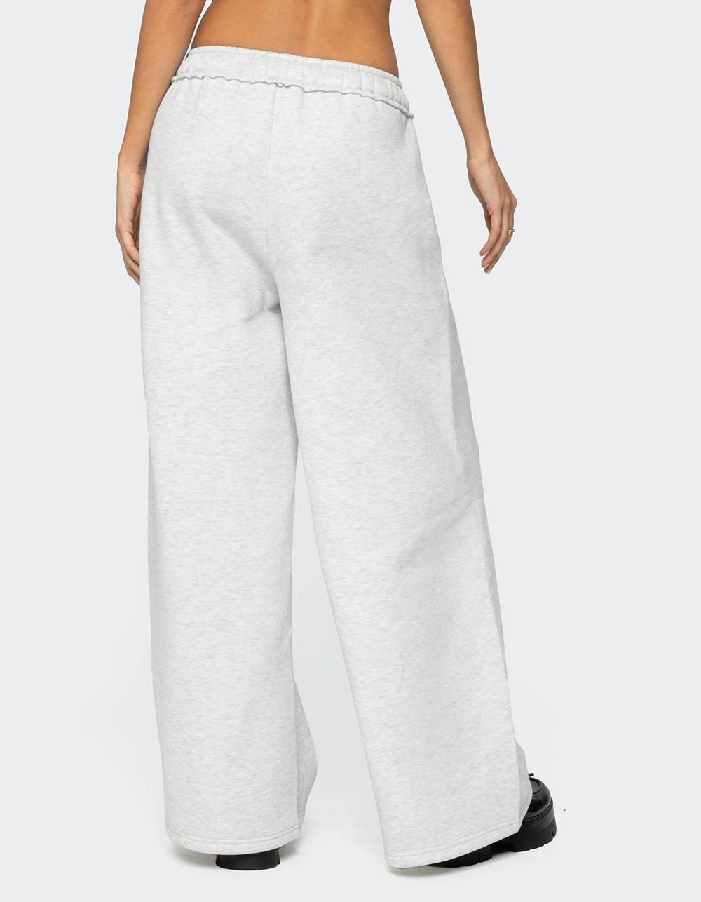 EDIKTED Kori Oversized Sweatpants - GRAY