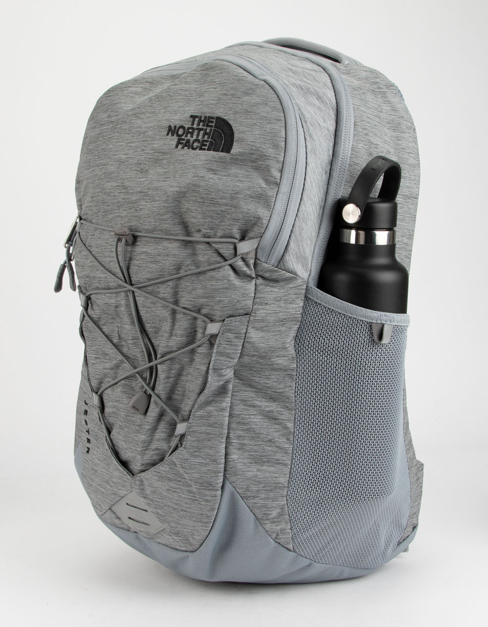 north face jester backpack mid grey