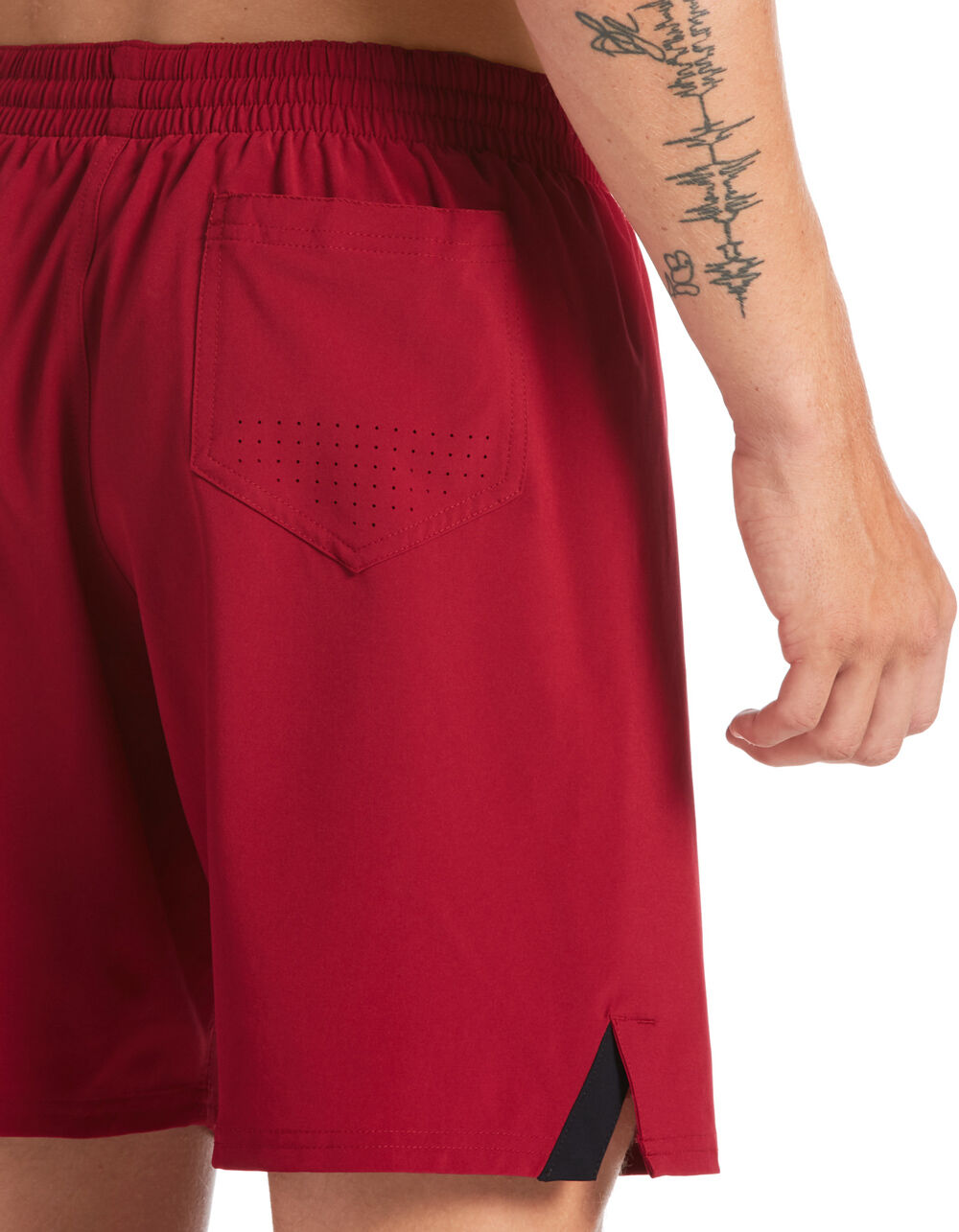 NIKE Solid Mens Red Boardshorts image number 5