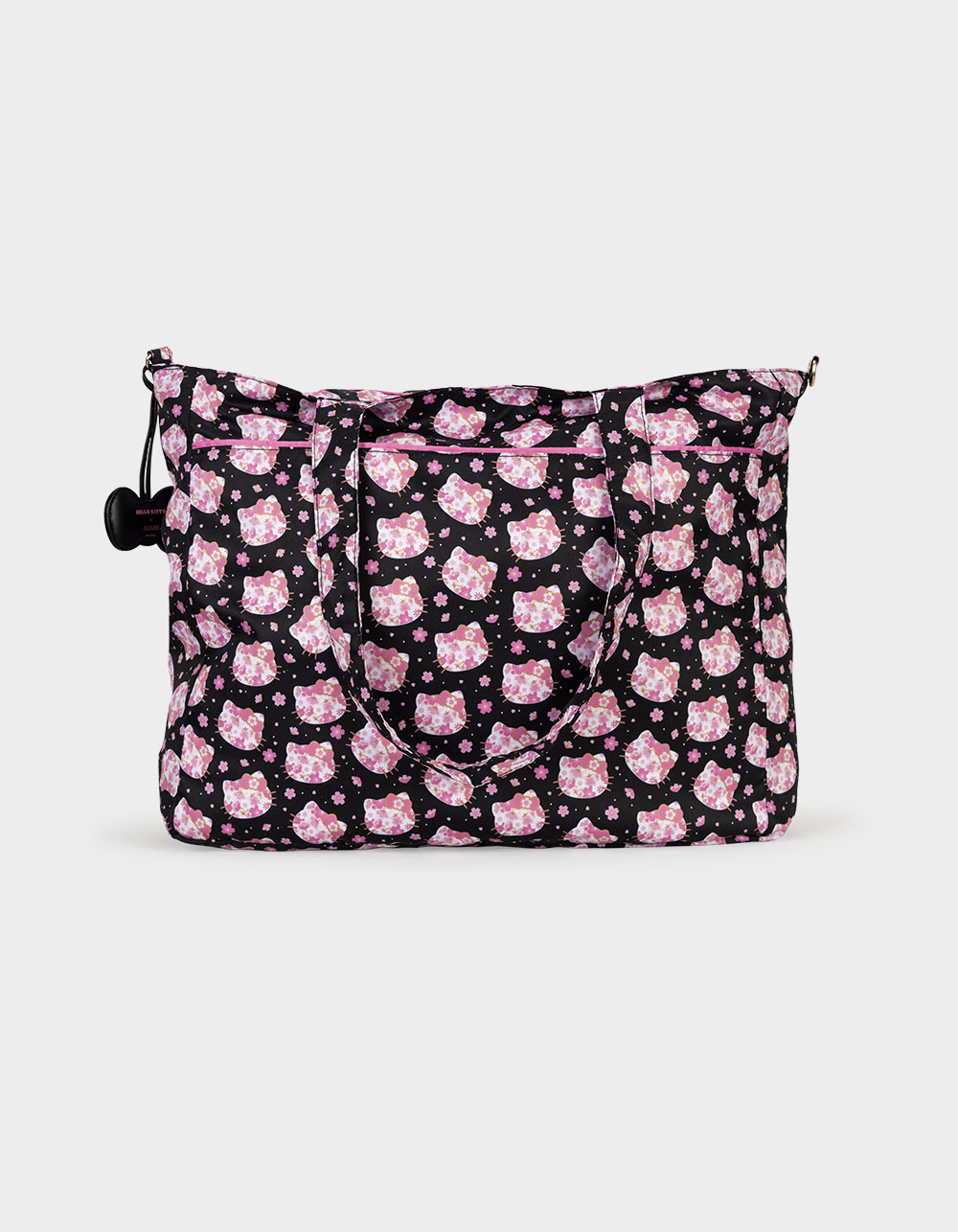 JUJUBE x Hello Kitty® Cherry Blossoms Super Be Plus Tote Bag - BLACK