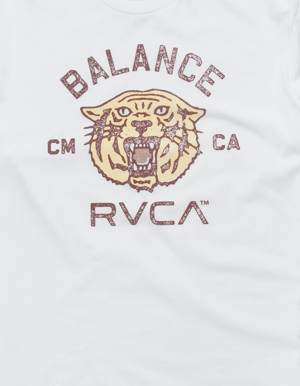 RVCA Squadron Mens Tee - WHITE | Tillys