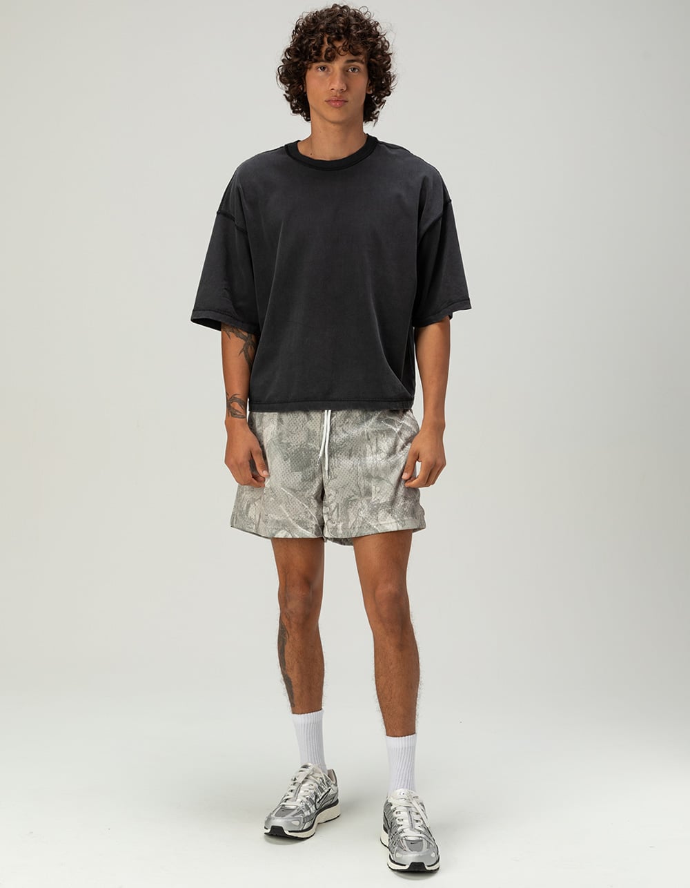 RSQ Mens 6" Mesh Shorts - CAMO