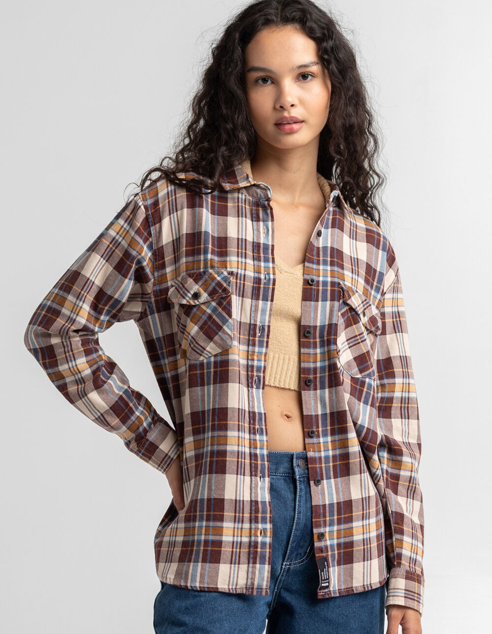 RSQ Washed Womens Flannel - MULTI | Tillys