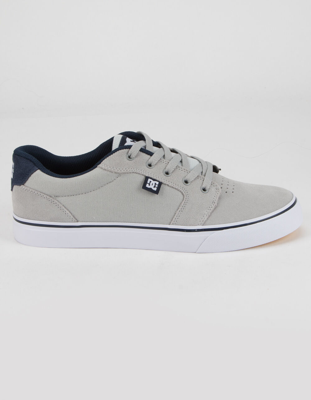 DC SHOES Anvil Gray & Navy Shoes - GRAY/NAVY | Tillys