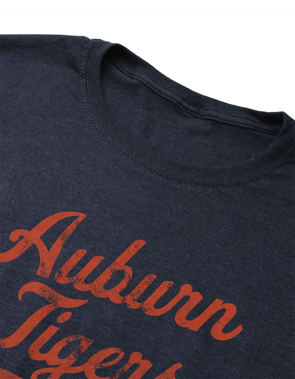 AUBURN UNIVERSITY Spirit Collection Sabre Mens Tee - NAVY