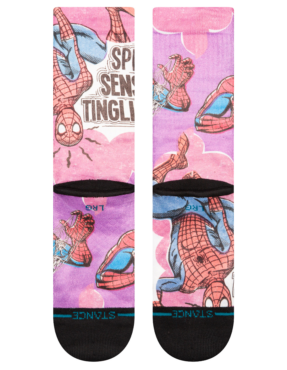 STANCE x Marvel Spidey Senses Mens Crew Socks MULTI Tillys