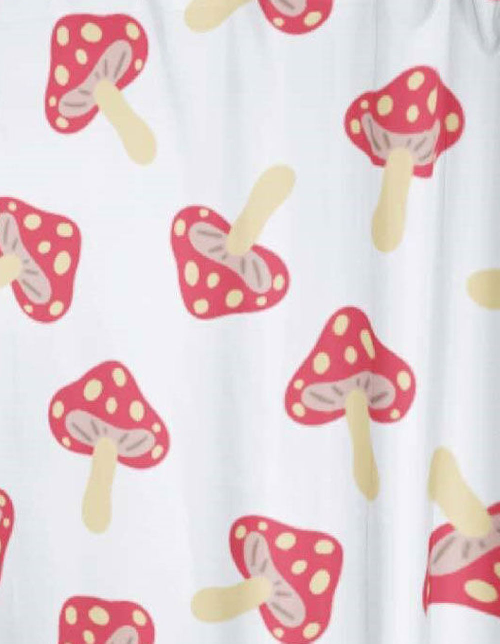 Mushroom Shower Curtain RED Tillys