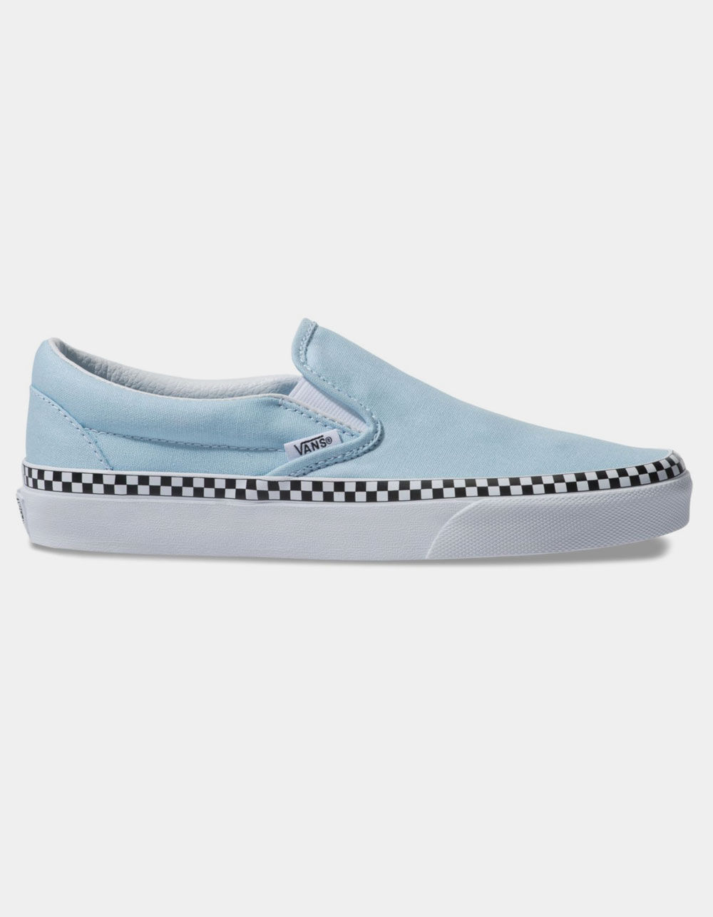 VANS Check Foxing Classic Cool Blue & True White Womens Shoes - COOL BLUE/TRUE WHITE | Tillys